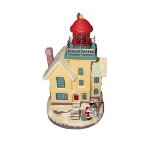 Hallmark Keepsake Lighthouse Greetings Christmas  Ornament 2004